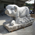 Natural Granite Statue of chinese stone pigs sculpture